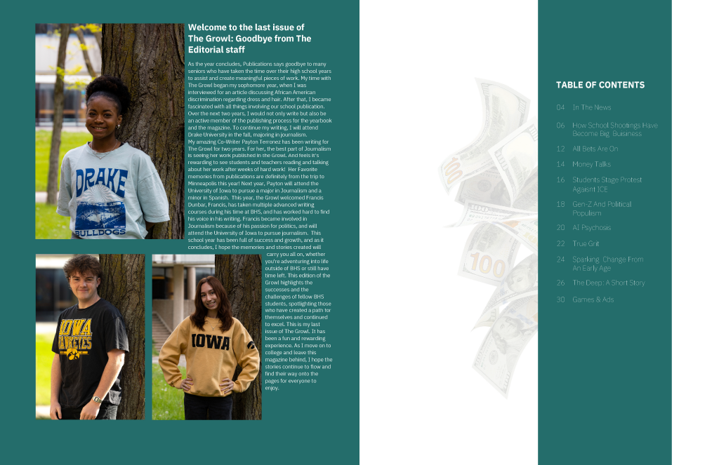 The Spring Issue of The Growl is Here